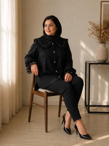 شومیز مشکی نفس